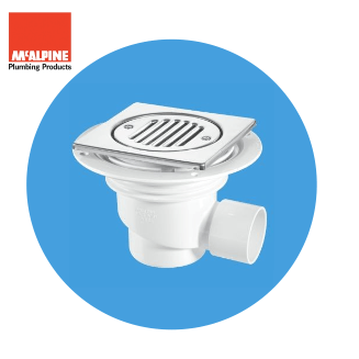 McAlpine Shower Gully - Tile TSG1T6SS Image 1