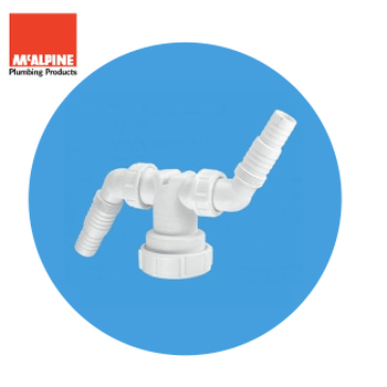 McAlpine Twin Connector for Standpipe V33WM Image 1