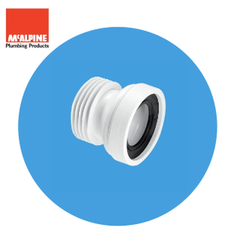 McAlpine Straight Pan Connector WC-CON1 Image 1