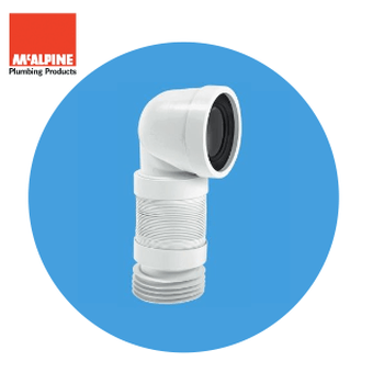 McAlpine Bent Flexible Pan Connector WC-CON8F Image 1