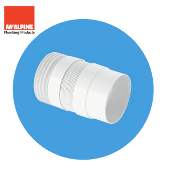 McAlpine 4" Flexi WC Extension EXTA-F Image 1