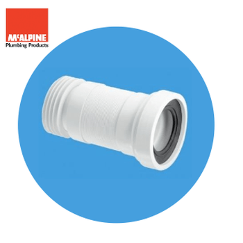 McAlpine 4" x 180mm Flexible Pan Connector WC-F18R Image 1