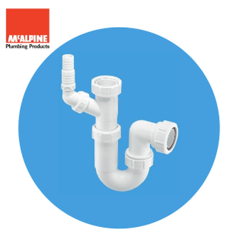McAlpine 1 1/2" Sink/Washing Machine Trap WM15 Image 1
