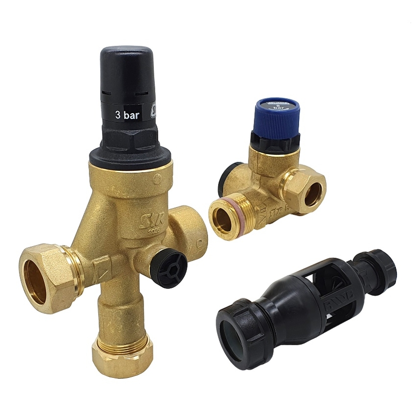 Megaflo Multibloc 3/8 Bar Combi Valve HRP0472 Image 1