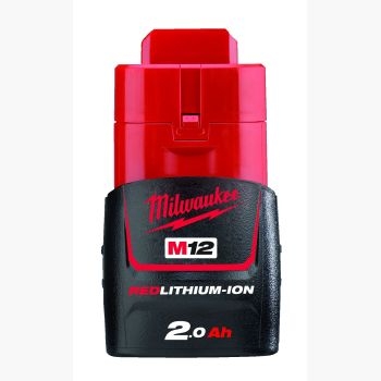 Milwaukee M12B2 2.0ah LI-ION Battery Pack 4932430064 Image 1