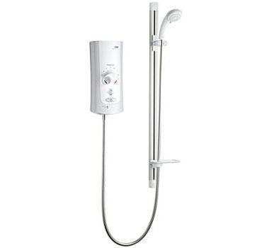 Mira Advance Flex 9.8kW Electric Shower - White/Chrome 1.1785.004 Image 1