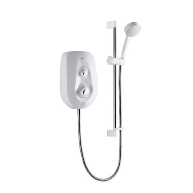 Mira Vie 8.5kW Electric Shower - White/Chrome 1.1788.004 Image 1