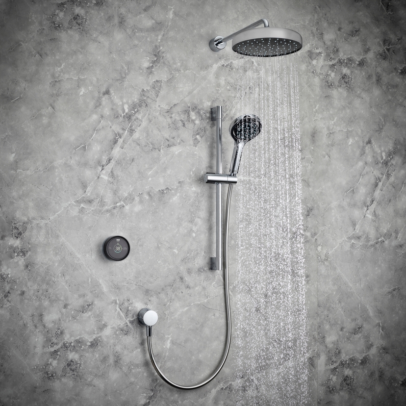 Mira Platinum Dual HP/Combi Rear Fed Digital Shower 1.1981.002 Image 1