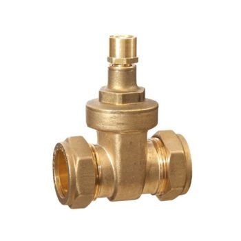 15mm BS Lockshield Gatevalve BFGVLS-15 Image 1