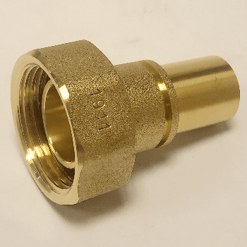 1" x 22mm Meter Union + Washer BFGMU-22F Image 1