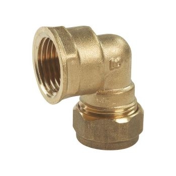 Compression 22mm x 1" Elbow CxFI COEAF-22F Image 1
