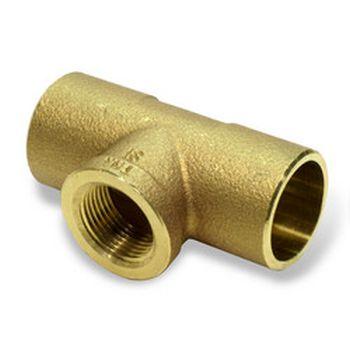 Endfeed 15mm x 15mm x 1/2" Tee CXCXFI EFRTF-1515D Image 1