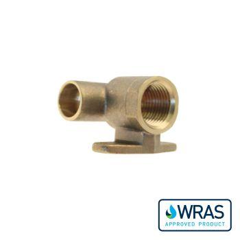 Endfeed 1/2" x 15mm Side Strap Elbow EFWPSE-15D Image 1