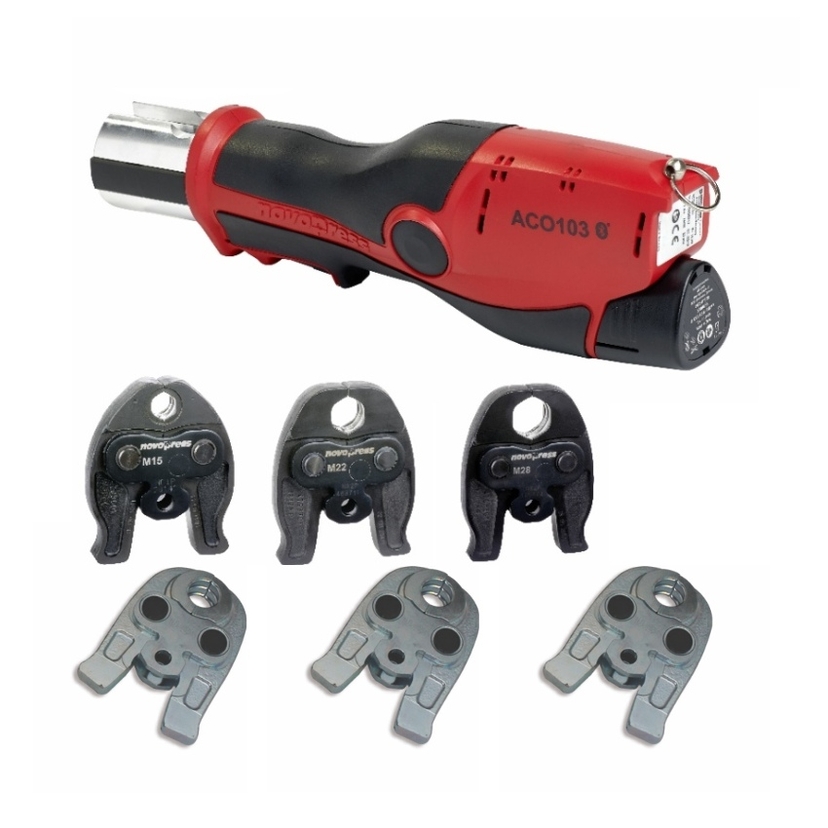 NovoPress ACO 103 KIT K 15-28mm M Jaws & 16-25mm U Jaws Image 1