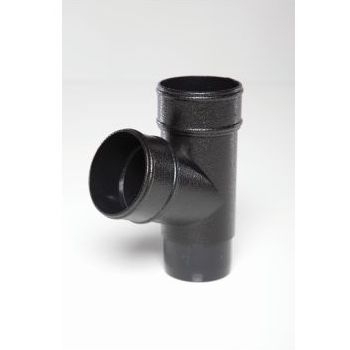 Polypipe Elegance 112 degree Branch - Black CIRY1BK Image 1