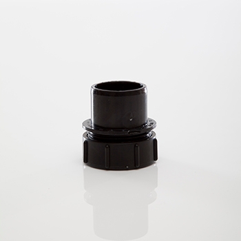 Polypipe 32mm System 2000 Cleaning Eye - Black MU119B Image 1