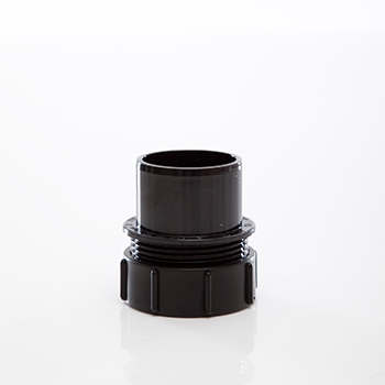 Polypipe 40mm System 2000 Cleaning Eye - Black MU219B Image 1