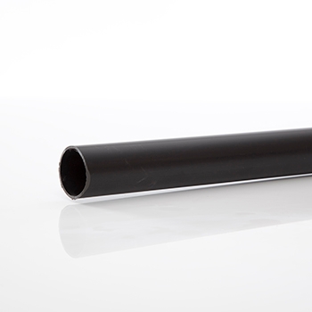 Polypipe 50mm System 2000 3m MuPVC Wastepipe - Black MU303B Image 1
