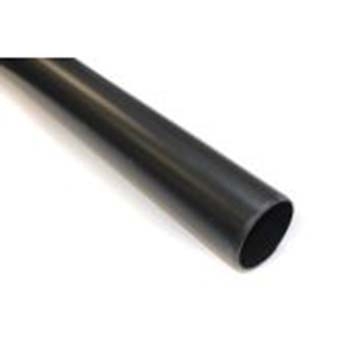 Polypipe 110mm 3m Plain Pipe - Black P430B Image 1