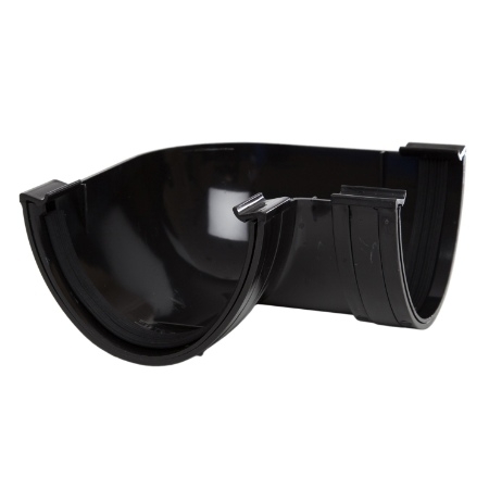 Polyflow 90 Gutter Angle Black Image 1