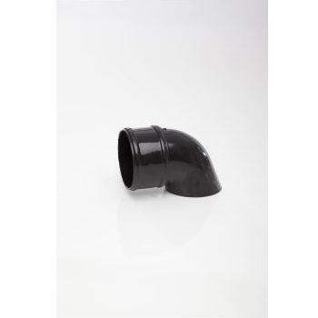 Polypipe 68mm Shoe - Black RR128B Image 1