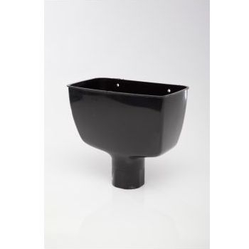 Polypipe 68mm Hopper Head Standard - Black RR130B Image 1