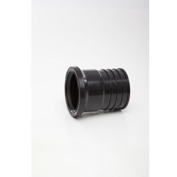 Polypipe 82mm Drain Connector - Black SD33B Image 1