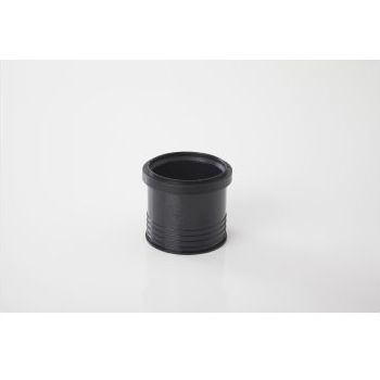 Polypipe 110mm Drain Connector - Black SD43B Image 1