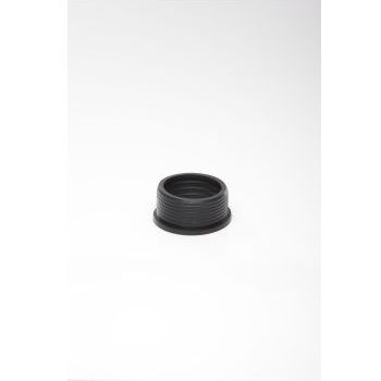 Polypipe 50mm Rubber Boss Adaptor - Black SN50 Image 1
