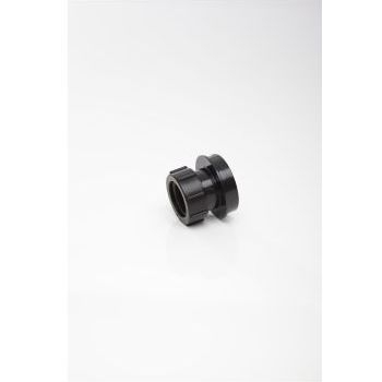Polypipe 32mm Straight Boss Adaptor - Black SN63B Image 1