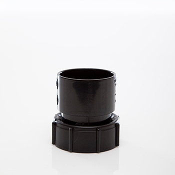 Polypipe 40mm Female Coupling - Black WS32B Image 1