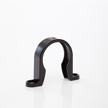 Polypipe 40mm Pipe Clip - Black WS34B Image 1