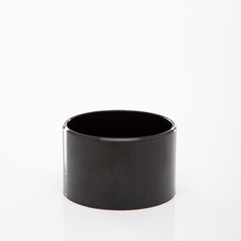 Polypipe 50mm Socket Plug - Black WS55B Image 1