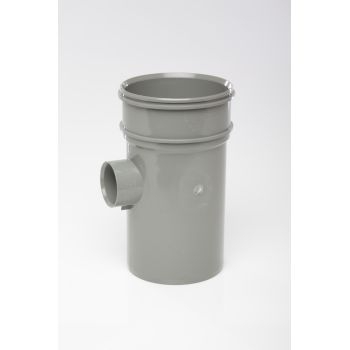 Polypipe 110mm System 2000 40mm Single Socket Boss Pipe BP423SG Image 1