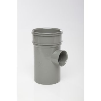 Polypipe 110mm System 2000 50mm Single Socket Boss Pipe BP425SG Image 1