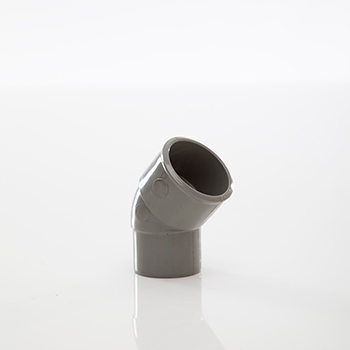 Polypipe 32mm System 2000 45 degree MuPVC Spigot MU105SG Image 1