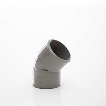 Polypipe 32mm System 2000 MuPVC Obtuse Bend MU113SG Image 1