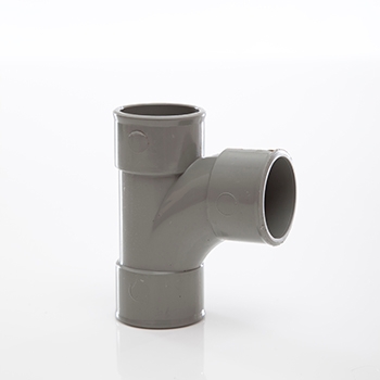 Polypipe 32mm System 2000 MuPVC Swept Tee MU116SG Image 1