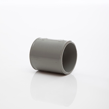 Polypipe 40mm System 2000 MuPVC Coupling MU210SG Image 1