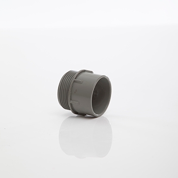 Polypipe 40mm System 2000 MuPVC Male Iron MU222SG Image 1