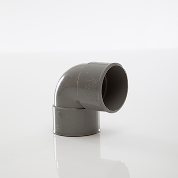 Polypipe 50mm System 2000 MuPVC Knuckle Bend MU312SG Image 1