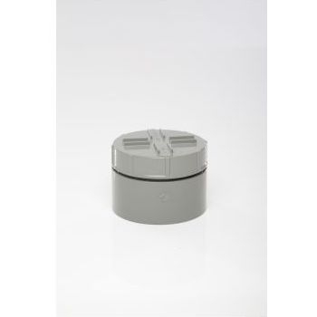 Polypipe 4" System 2000 Socket Tail Access Cap SA63SG Image 1