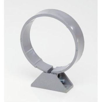 Polypipe 82mm Pipe Clip - Grey SC34G Image 1