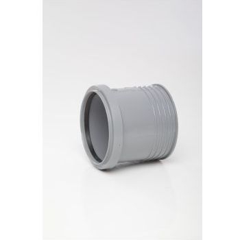 Polypipe 110mm Drain Connector - Grey SD43G Image 1