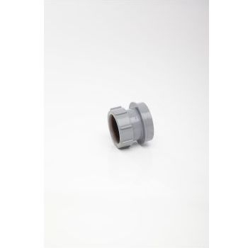 Polypipe 40mm Straight Boss Adaptor - Grey SN64G Image 1