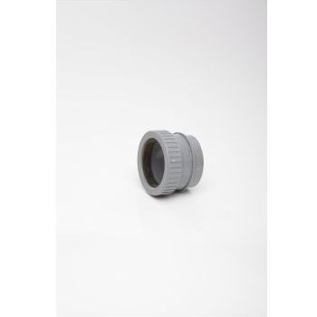 Polypipe 50mm Straight Boss Adaptor - Grey SN65G Image 1