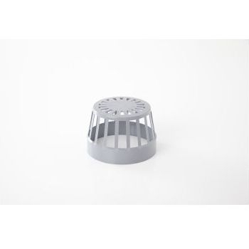 Polypipe 160mm Vent Terminal - Grey SV62G Image 1