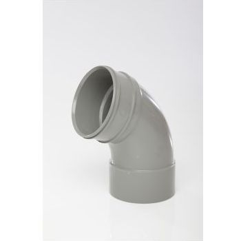Polypipe 110mm System 2000 112 degree Double Socket Bend SWB23SG Image 1