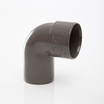 Polypipe 32mm 92.5 degree Swivel Bend - Grey WS23G Image 1