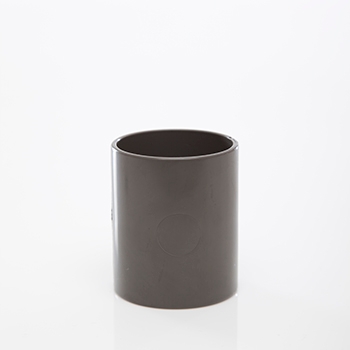 Polypipe 40mm Straight Coupling - Grey WS26G Image 1